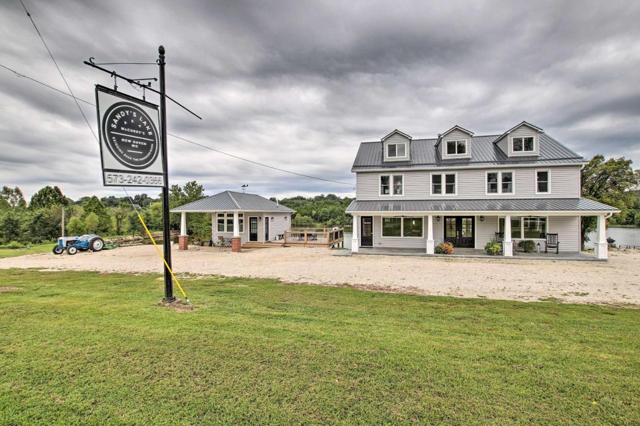 New Haven Lakefront Studio Guest Home On Hermann Wine Trail! מראה חיצוני תמונה